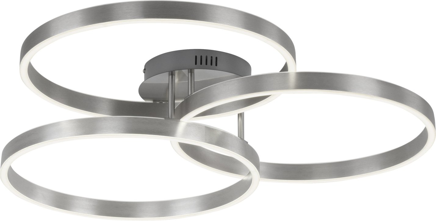 Paul Neuhaus Deckenleuchte, Stahl, Metall