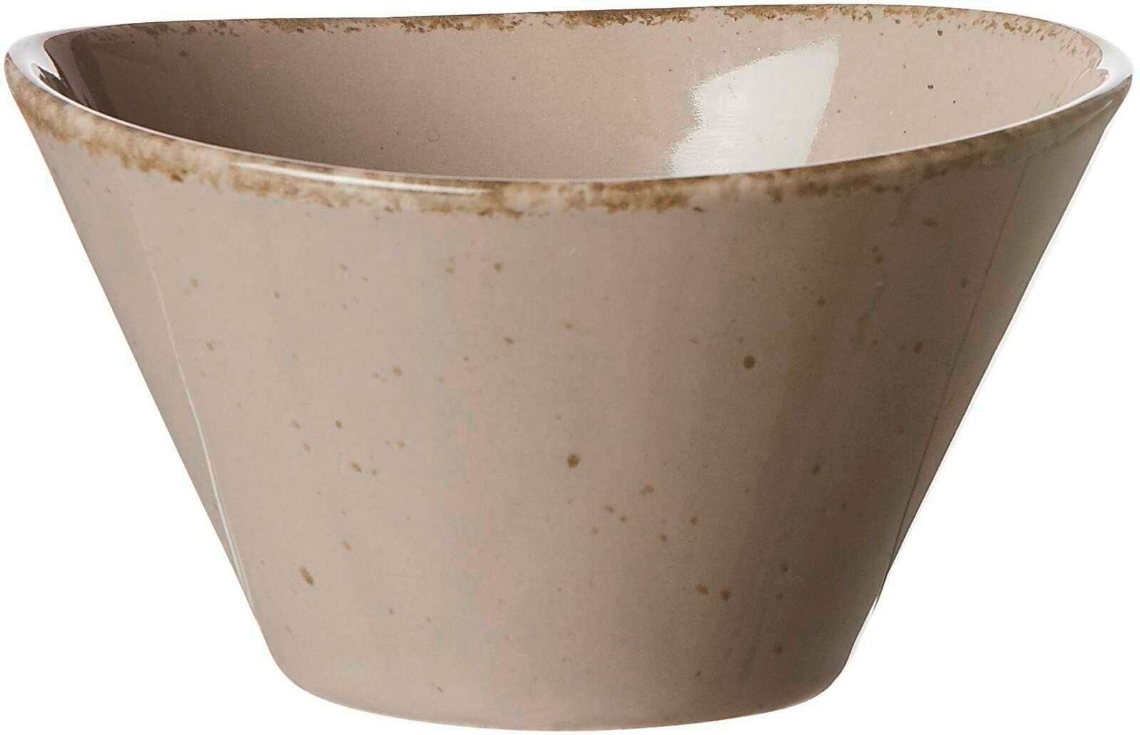 Ritzenhoff & Breker Dipschale CASA rund braun, Porzellan