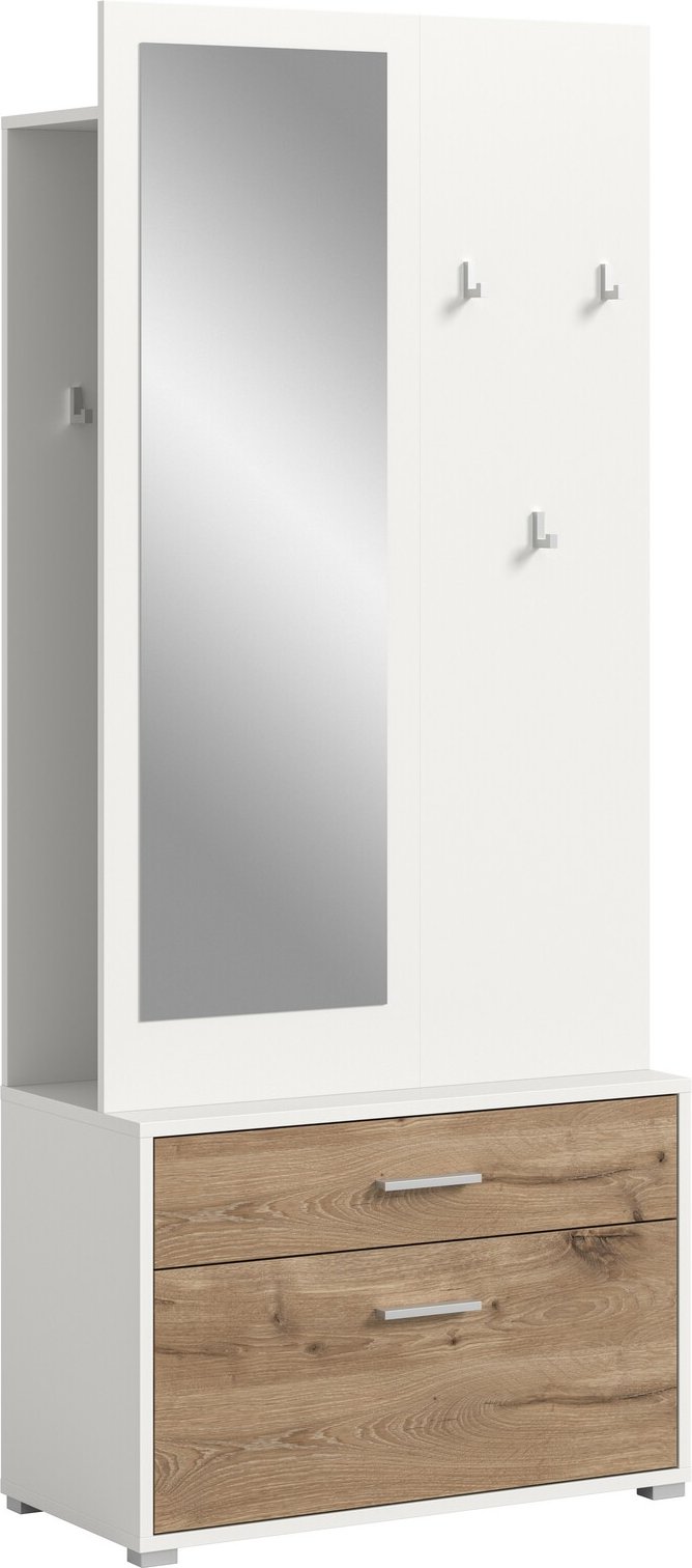 MID.YOU Garderobenkombination POLO, Holznachbildung