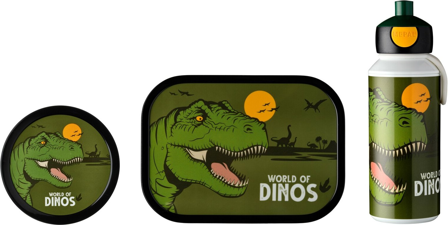 Thumbnail - Mepal Lunchset 3-tlg. Dino CAMPUS, Kunststoff
