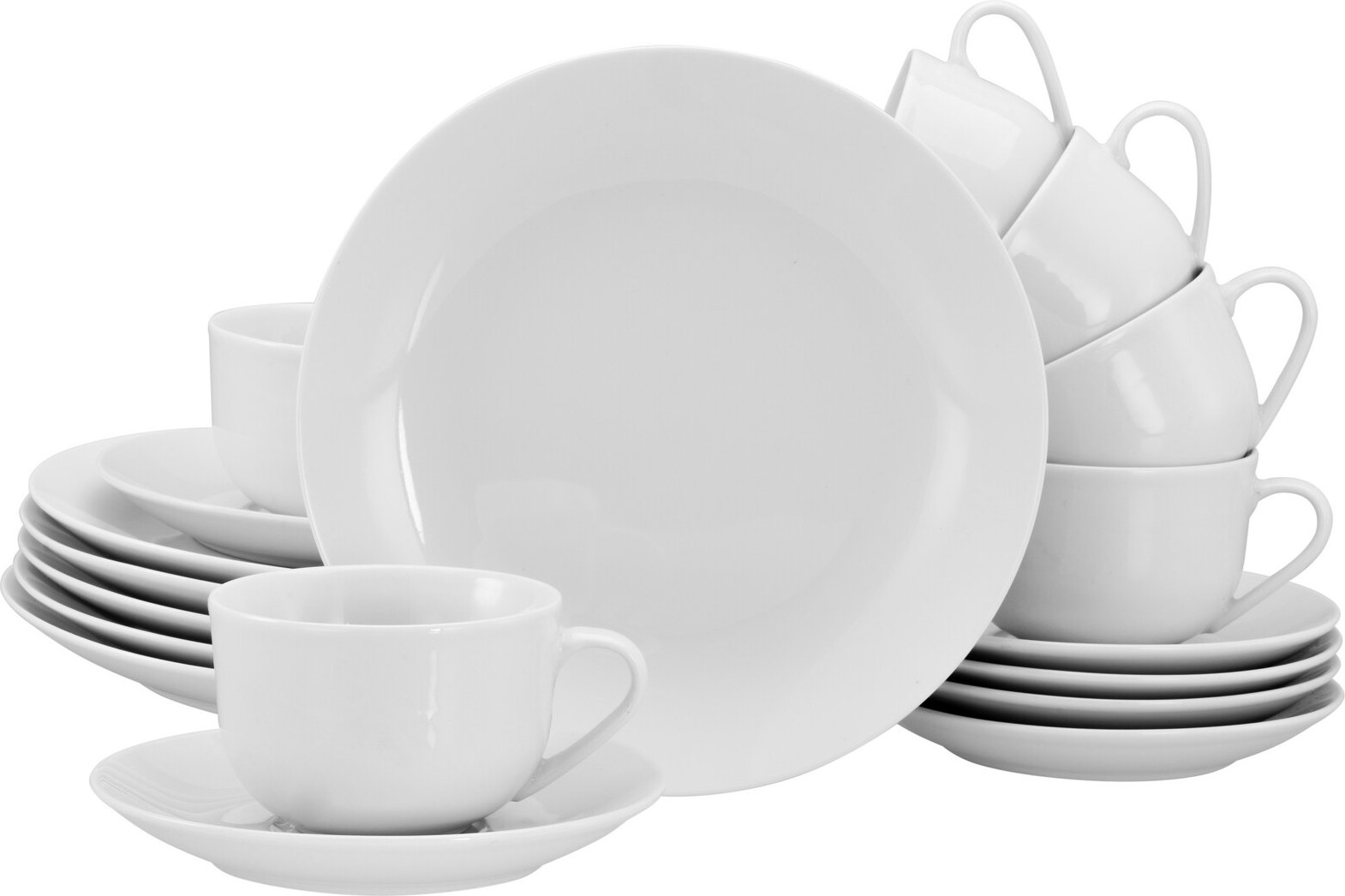 Thumbnail - Creatable Kaffeeservice 18-tlg LUNA, Porzellan