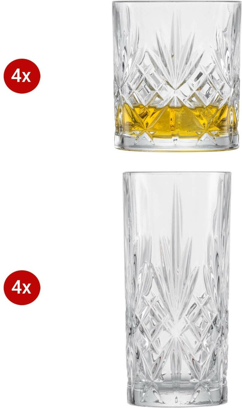 SCHOTT ZWIESEL Becherset 8-tlg. Show, Glas