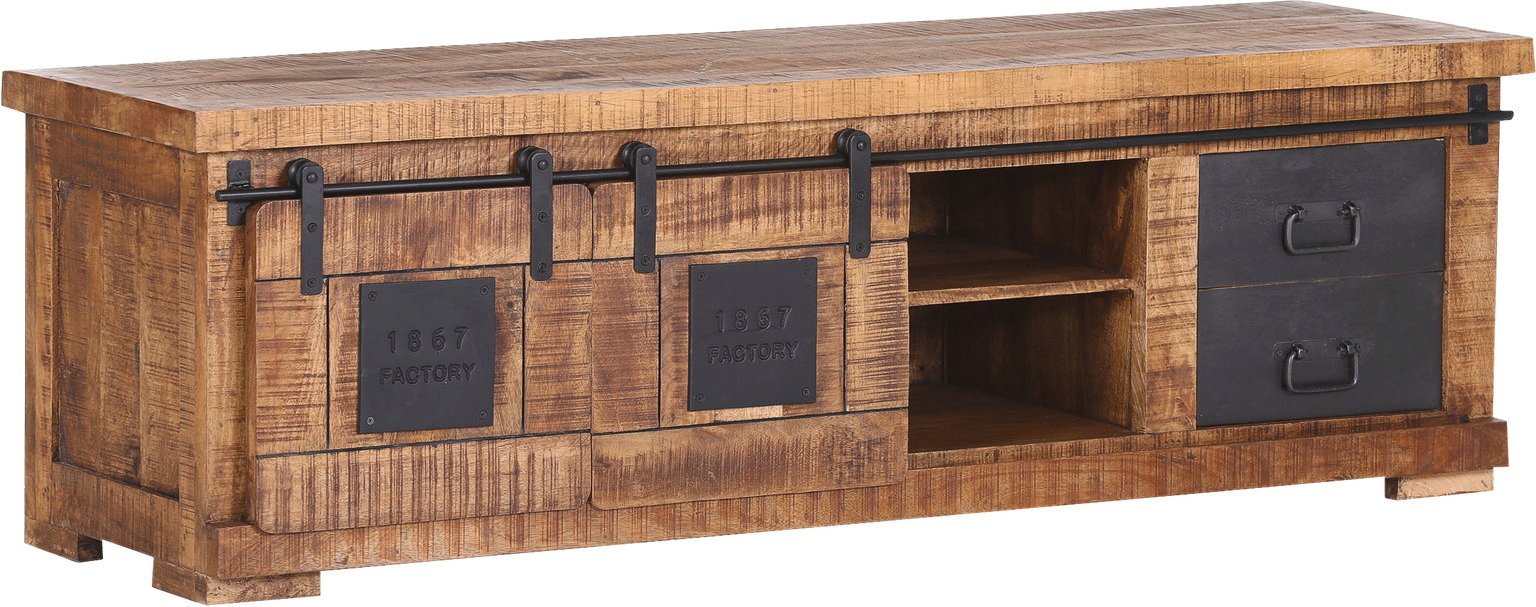 Z2 TV-Lowboard BARNEY, Massivholz