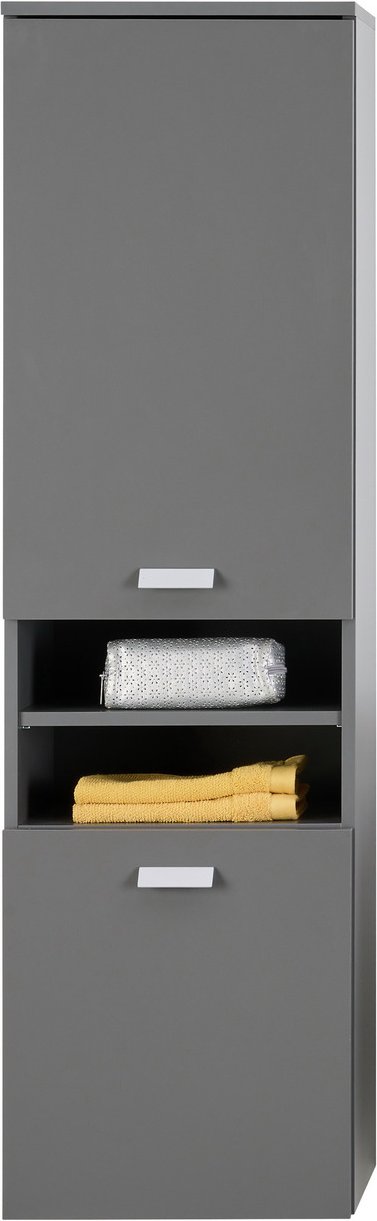 Stylife Hochschrank MONA, basalt, Holznachbildung