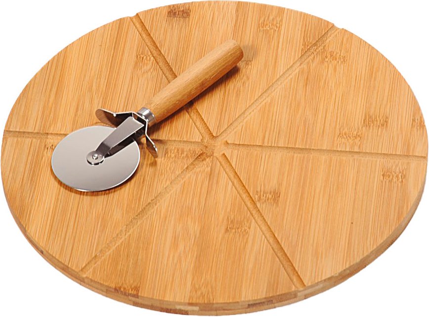 Kesper Pizza-Teller Set 3-tlg., Bambus
