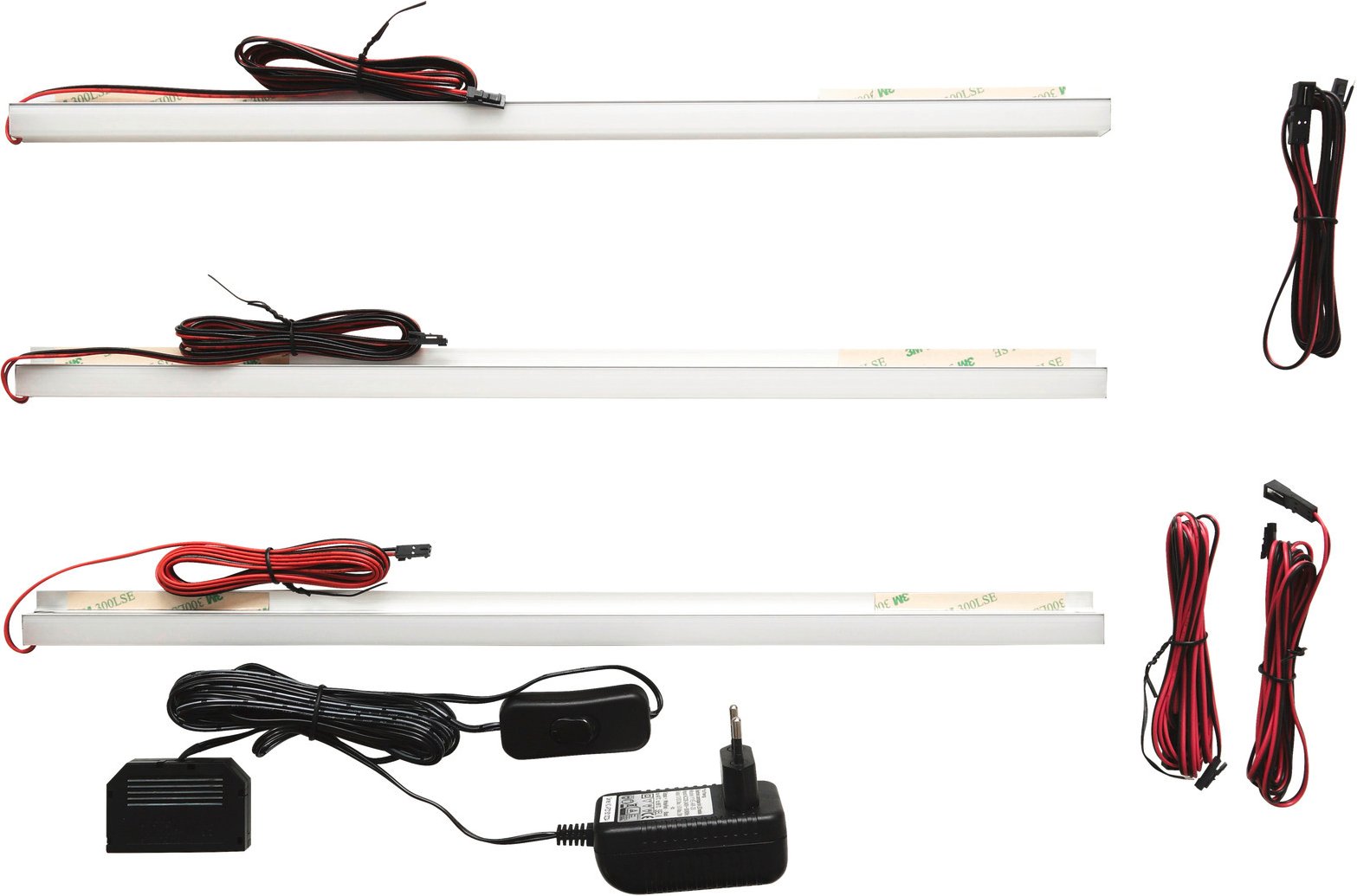 XORA 3er-Set Rückwandbeleuchtung CALI