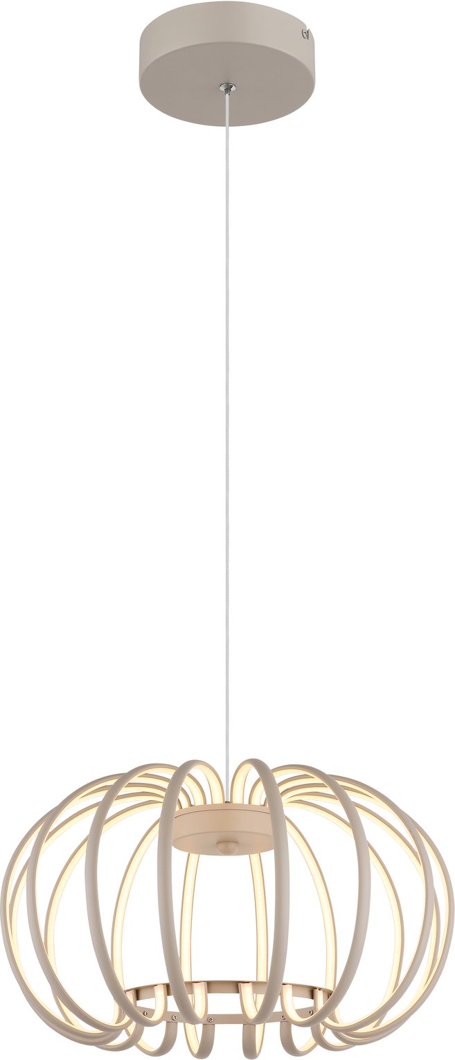 Globo Lighting LED-Hängeleuchte RIBBON, Metall