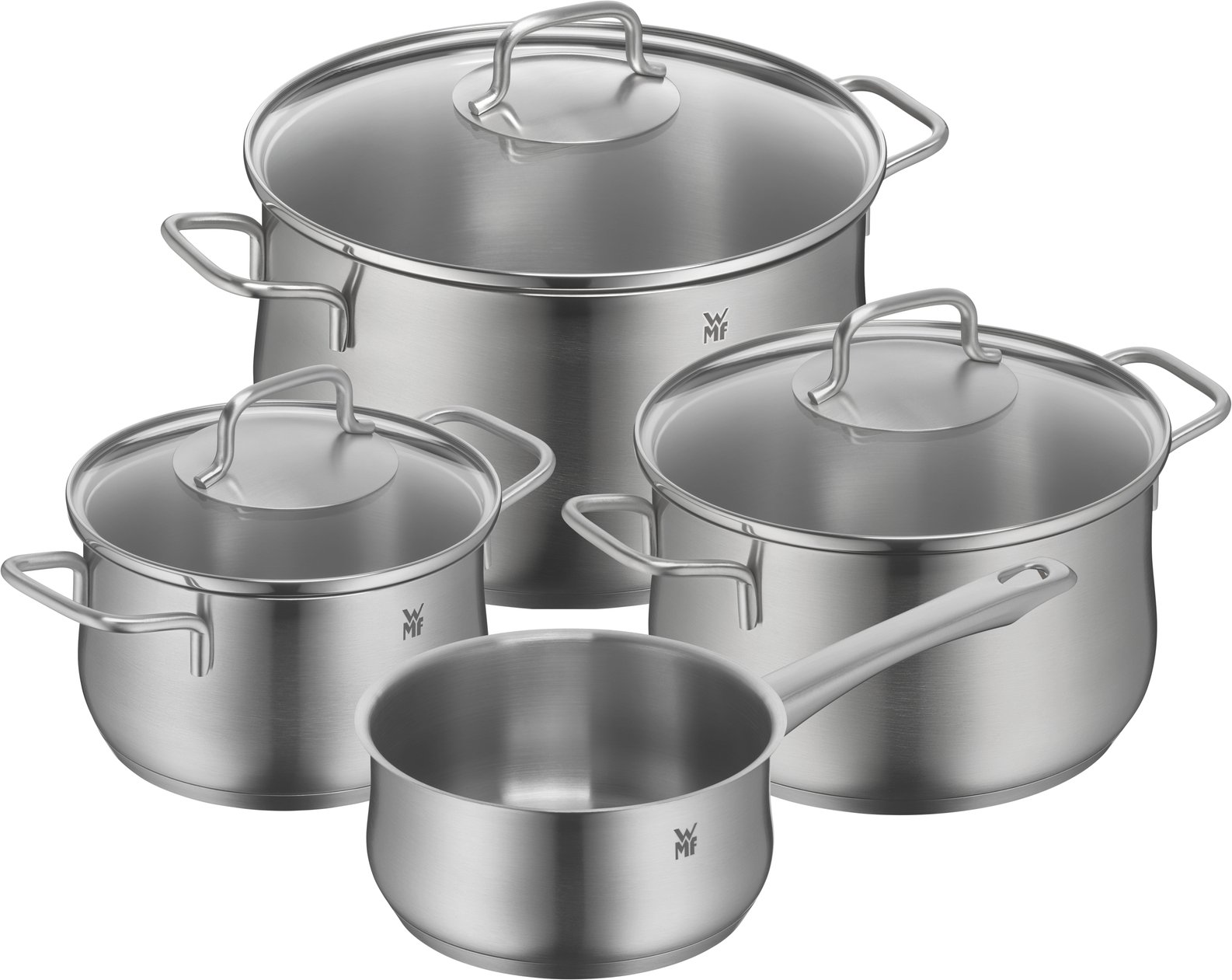 WMF Topfset 4-tlg. BRILLANT, Edelstahl