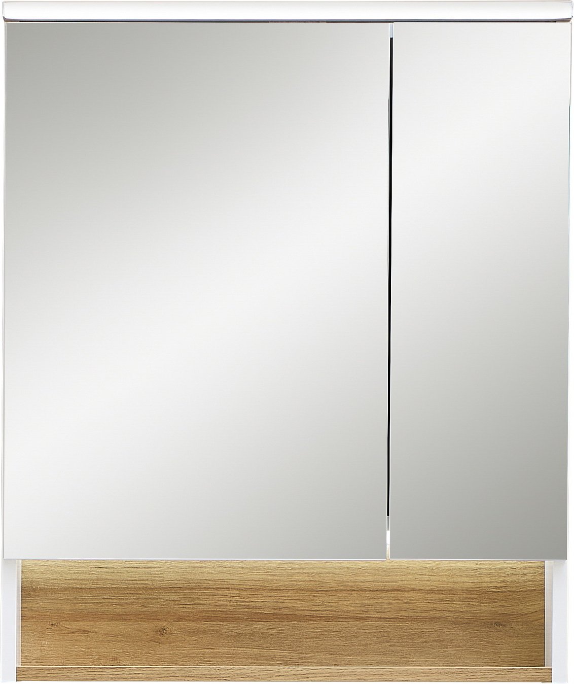 XORA Spiegelschrank QS383, Holznachbildung