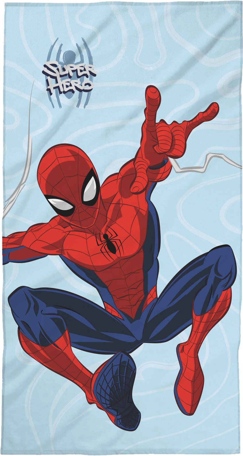 Marvel Duschtuch 70x140cm Spiderman, Baumwolle