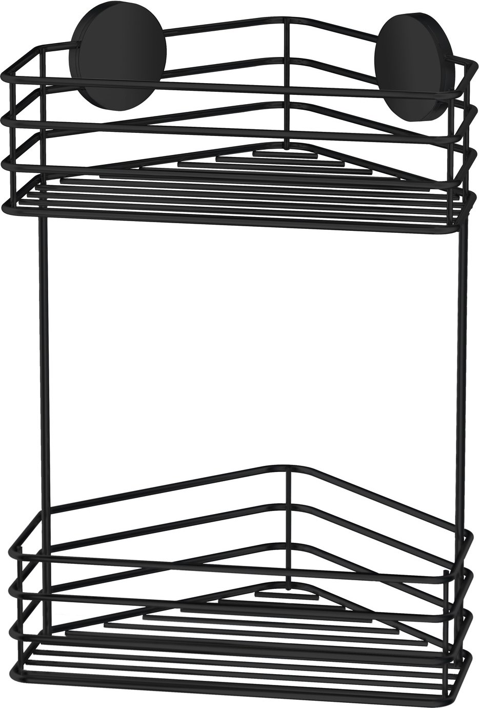 Thumbnail - Beslagsboden Eckduschkorb, Edelstahl