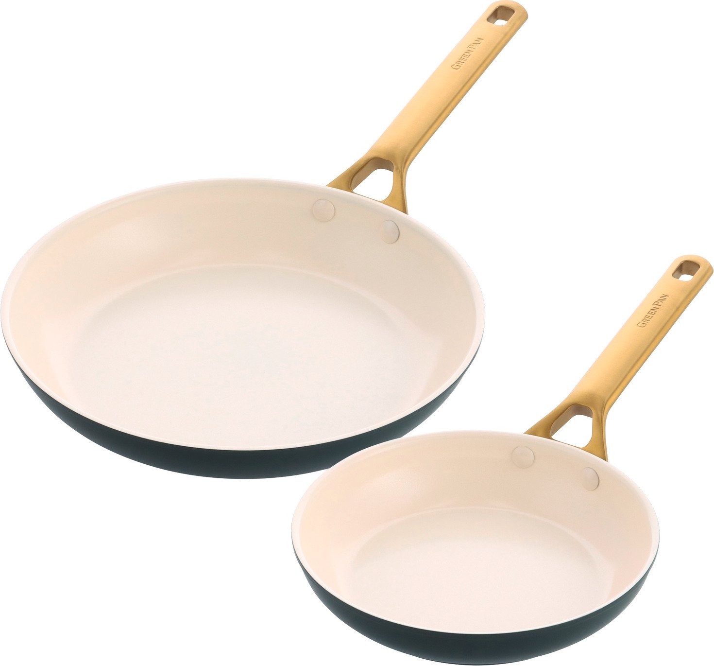 GreenPan Bratpfannen Set 20+26cm PADOVA, Aluminium