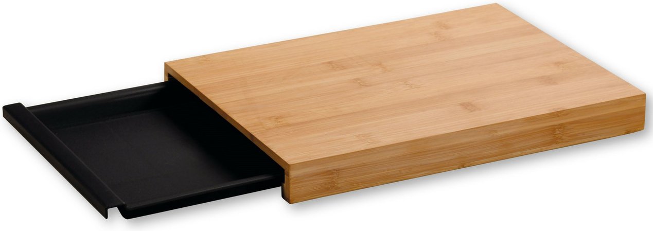 Kesper Schneidebrett mit Auffangschale, Bambus