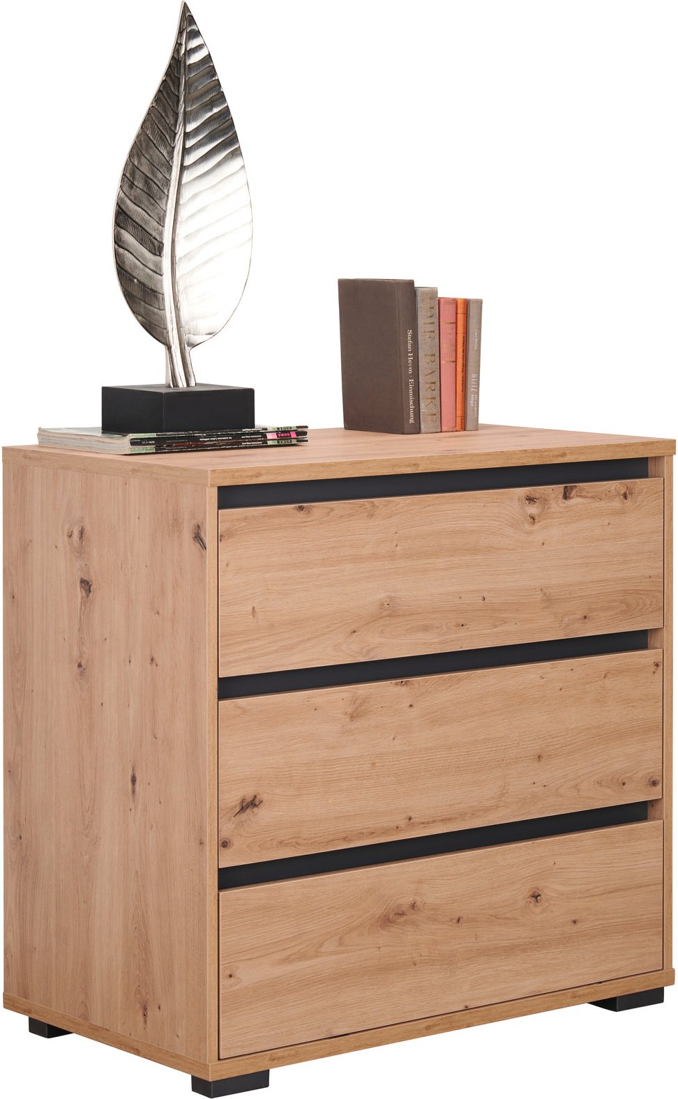 Carryhome Kommode LINE, Holznachbildung