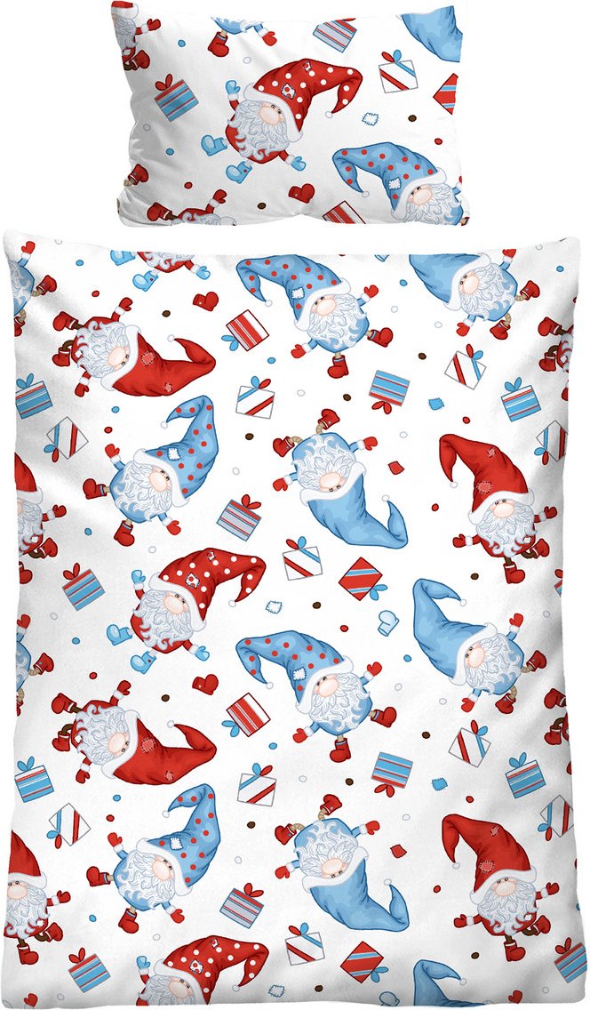 Biberna Baby Bettwäsche NIKOLAUS, Baumwolle