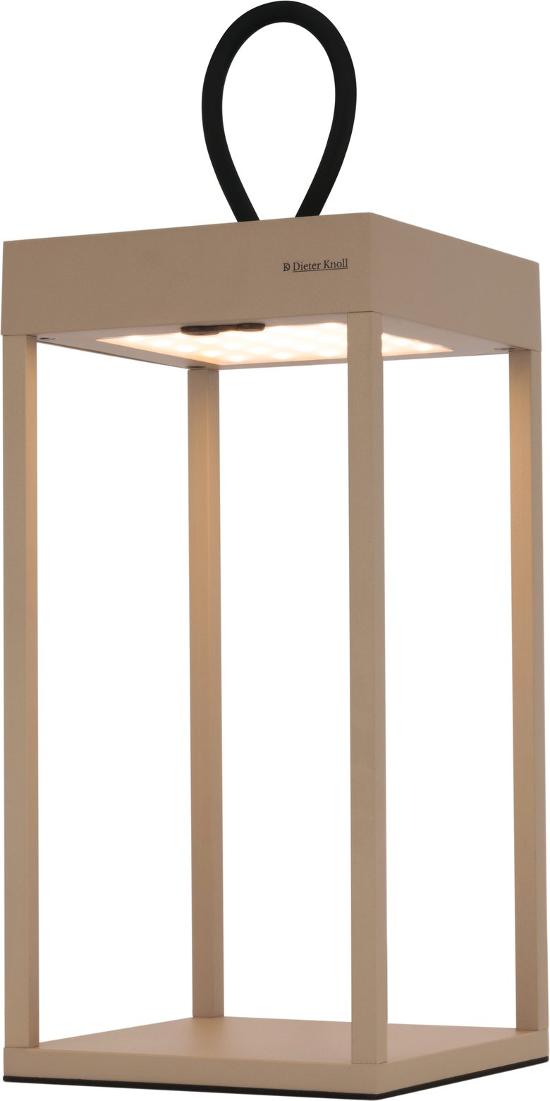 Dieter Knoll Akku-Tischleuchte Miami, Aluminium