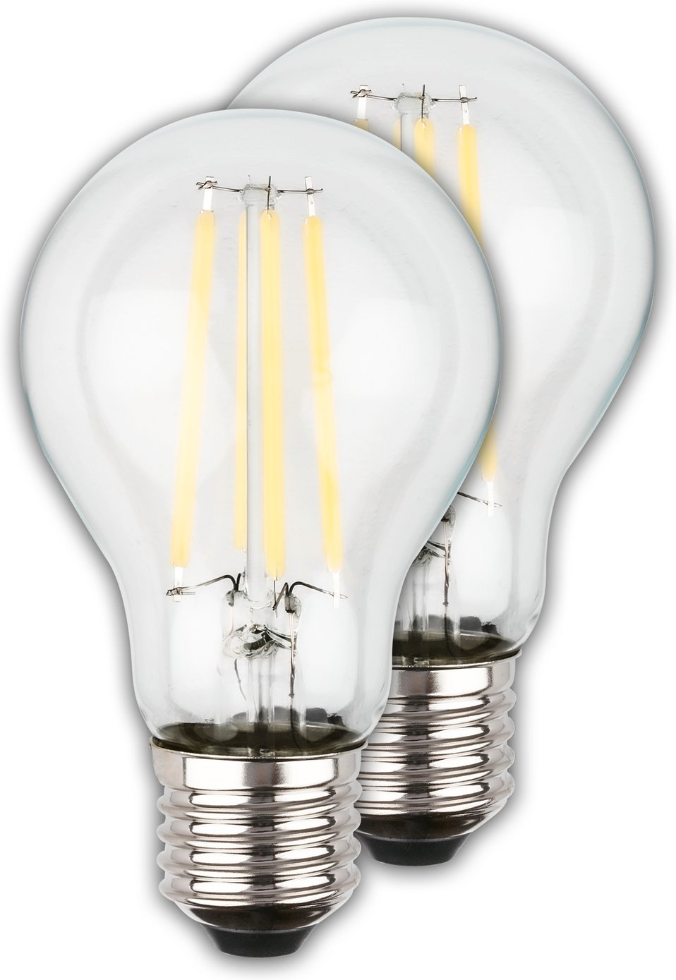 Thumbnail - Briloner LED-Leuchtmittel 2er-Set BULB A, Glas