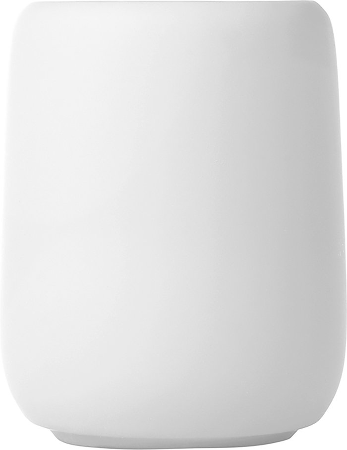 blomus Zahnputzbecher white SONO, Keramik