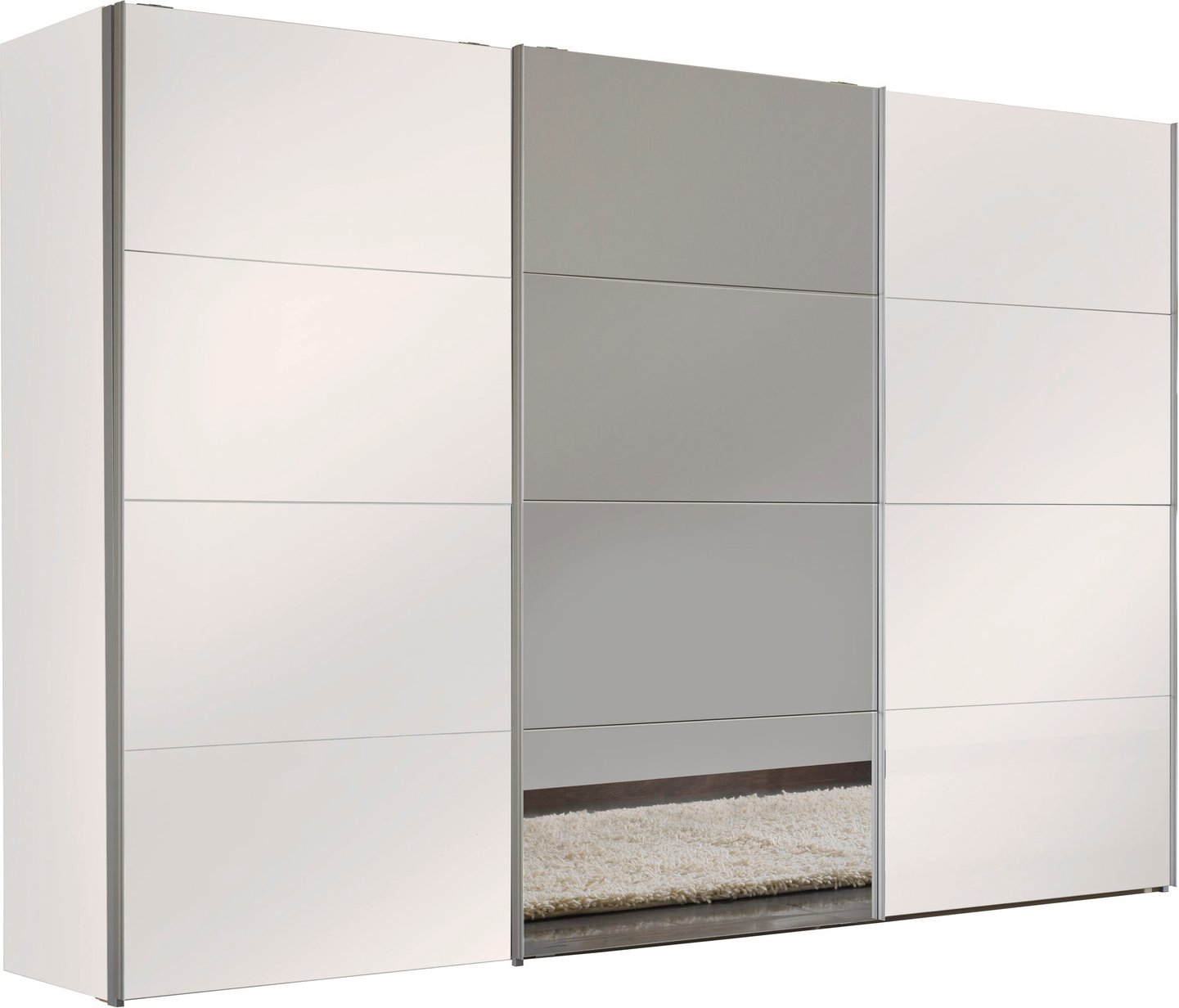 Hom´in Schwebetürenschrank 3-türig MATRIX 4, Holznachbildung