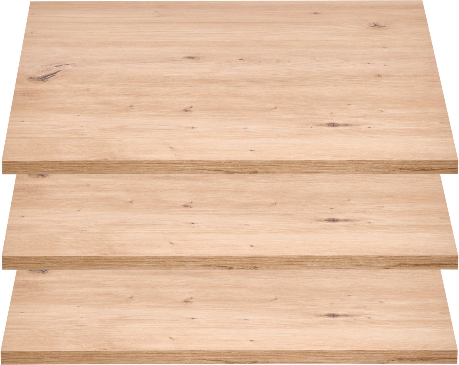 Thumbnail - Voleo 3er-Set Einlegeböden breit EDRA, Holznachbildung