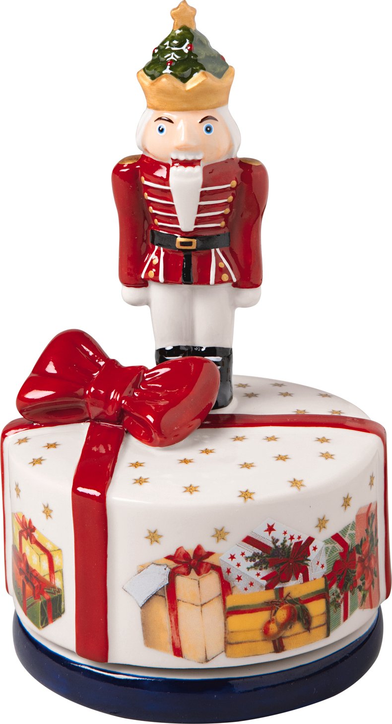 Villeroy & Boch Spieluhr-Nussknacker, Porzellan