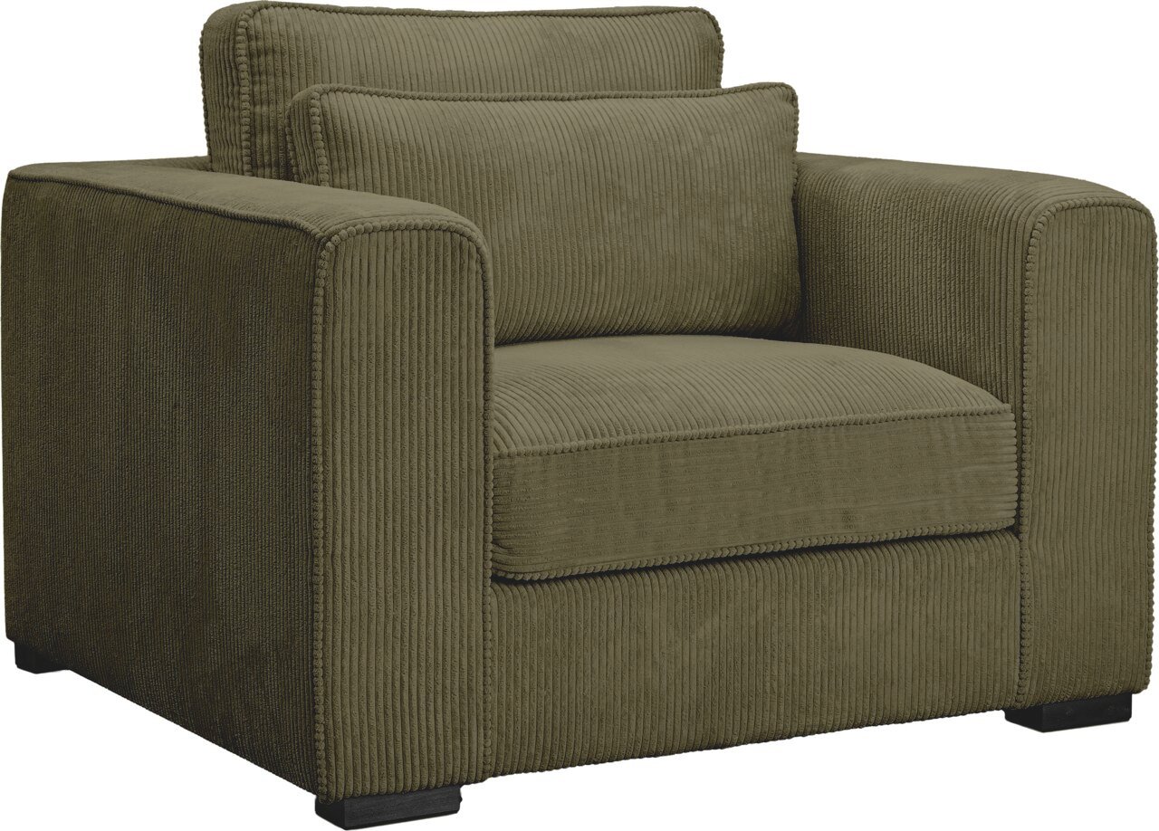 MID.YOU Sessel ALMERA, khaki, Cord