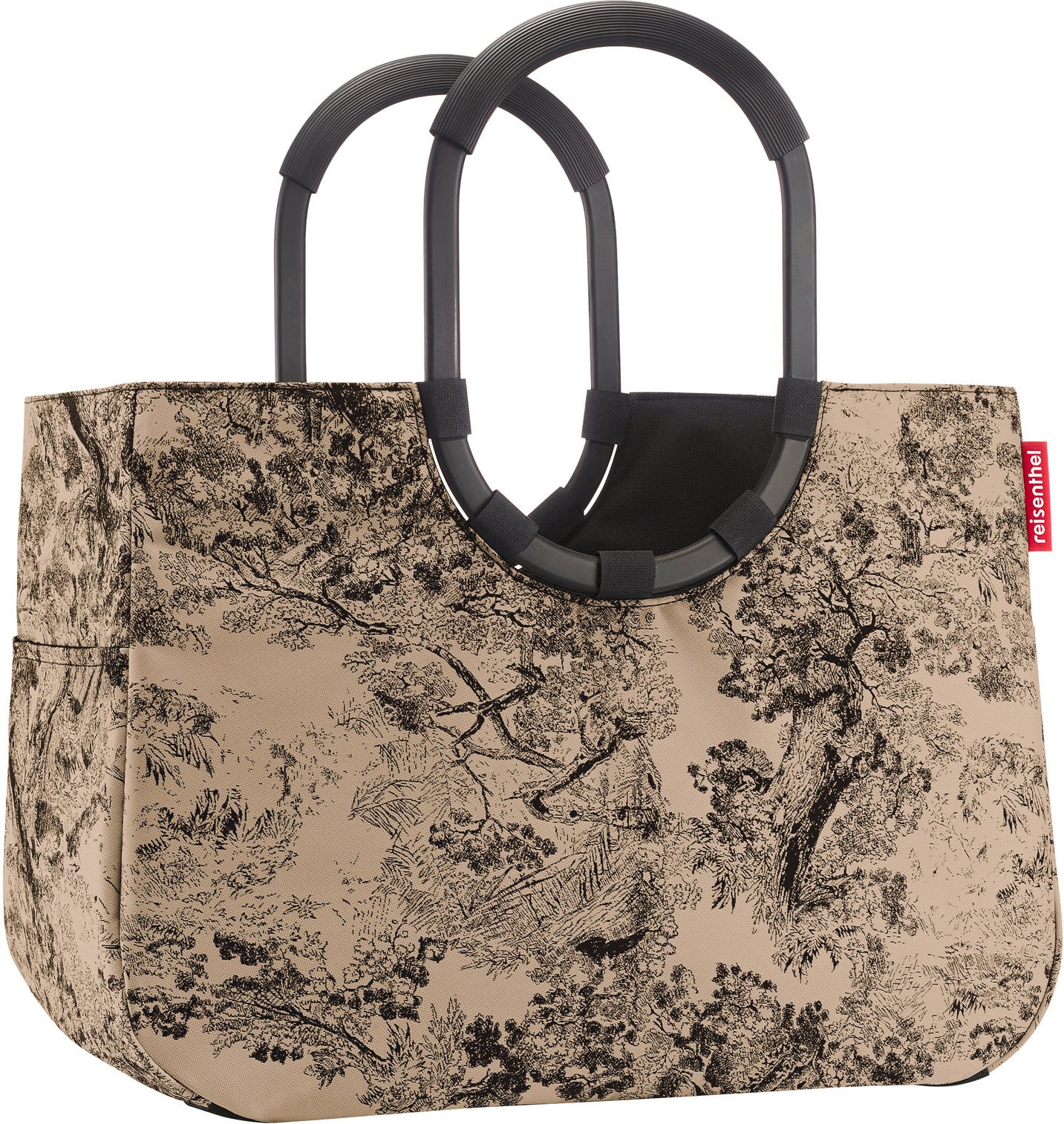 Reisenthel Loopshopper L Brown JACQUARD, Polyester