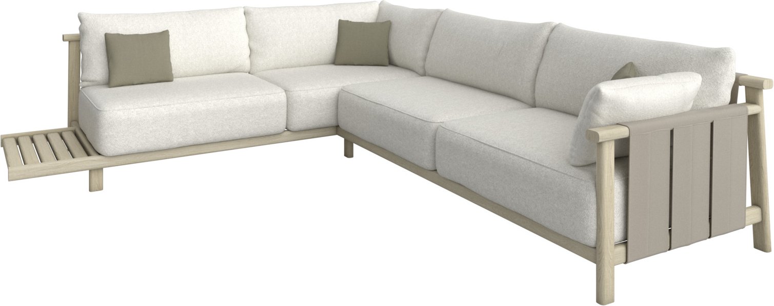 Dieter Knoll Loungeeckgarnitur MARI, Stoff