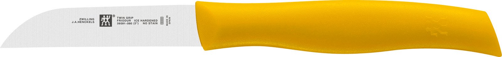 ZWILLING Gemüsemesser gelb TWIN GRIP, Edelstahl