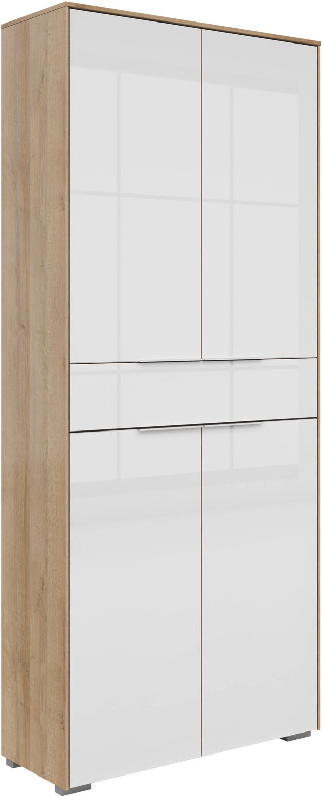 Voleo Aktenschrank 4-türig NEVADA, Holznachbildung