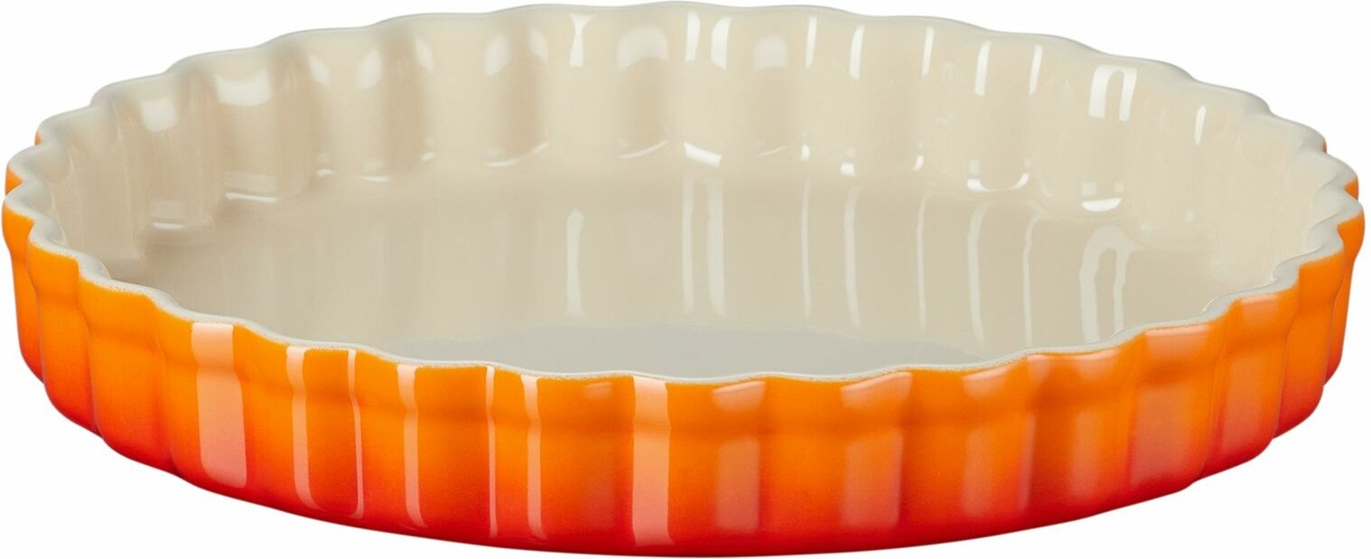 LE CREUSET Tarte-Form 24cm Ofenrot, Steinzeug