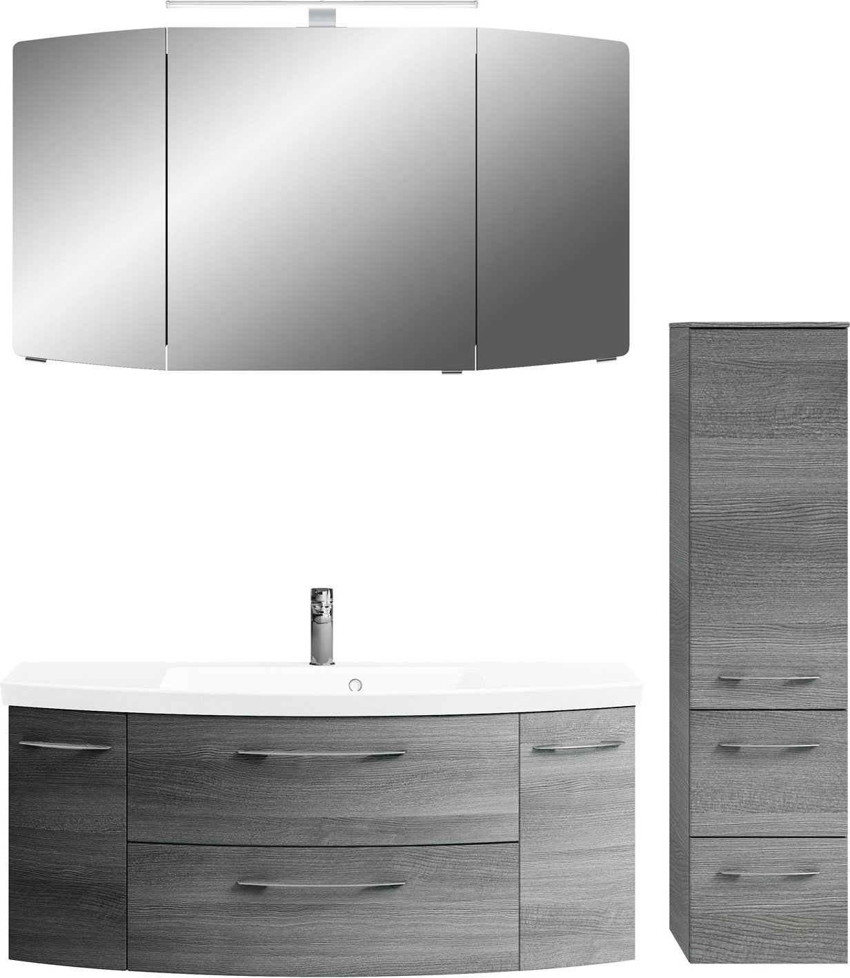 Pelipal Badkombination CASSCA SPRINT, Holznachbildung