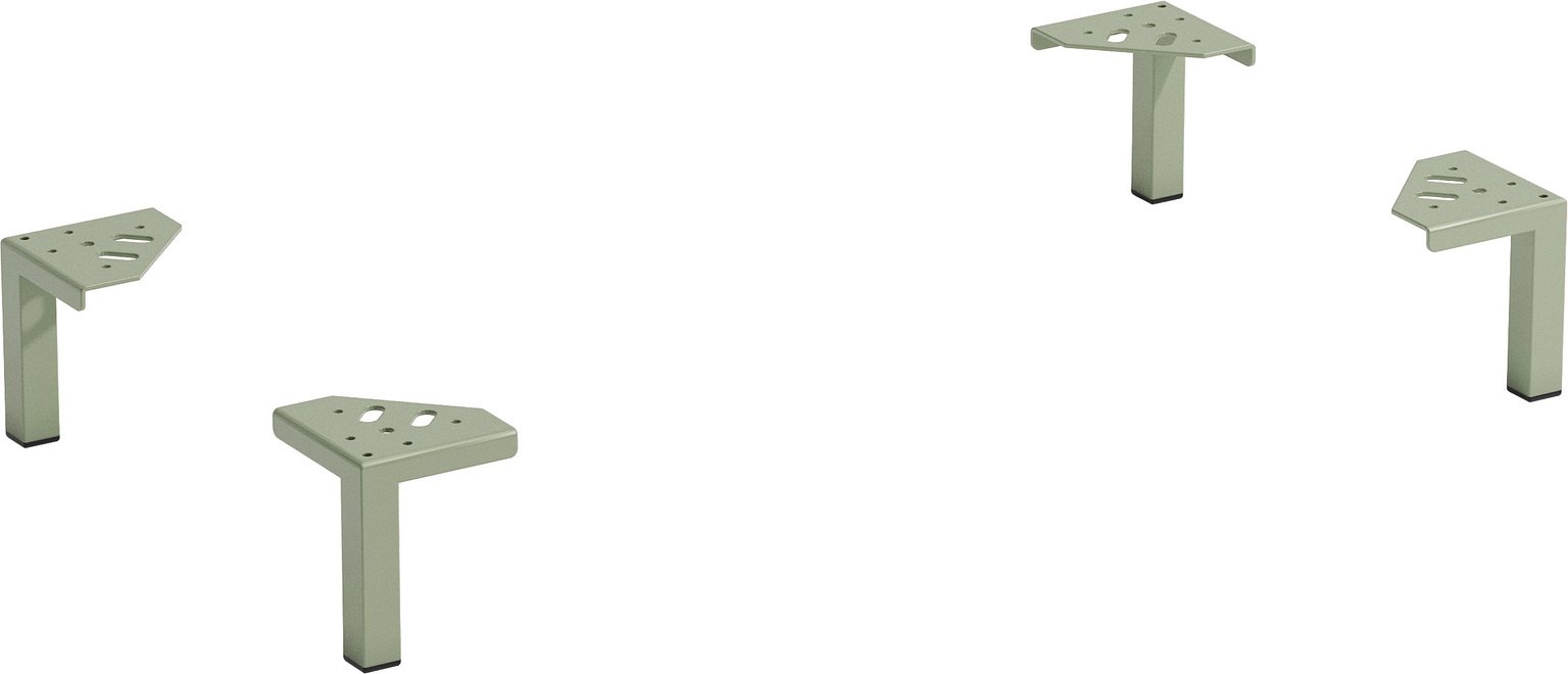 Thumbnail - XORA Fuss-Set 4-tlg., Metall