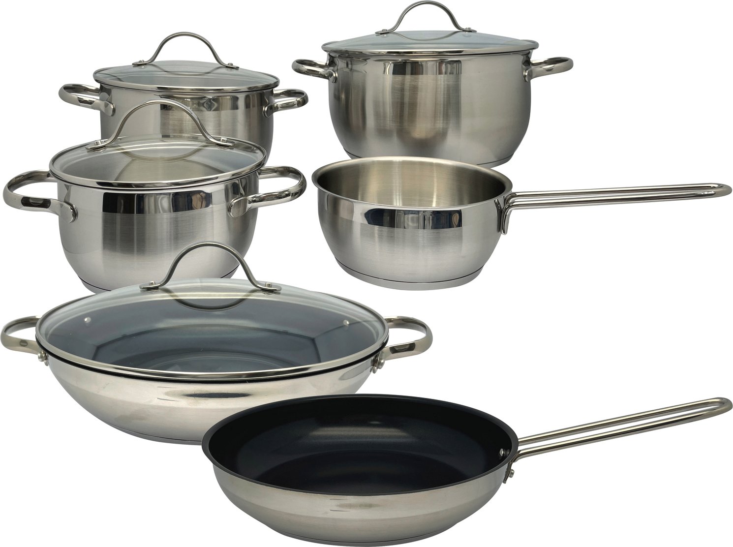 Thumbnail - Homeware Topfset 6-tlg., edelstahl, Edelstahl