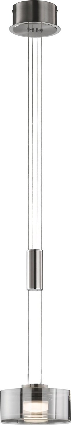 Fischer & Honsel LED-Hängeleuchte LAVIN, nickel, Metall