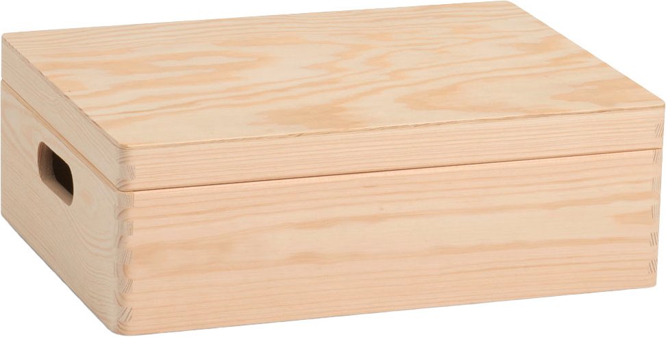 Zurbrüggen Allzweckkiste mit Deckel, Holz