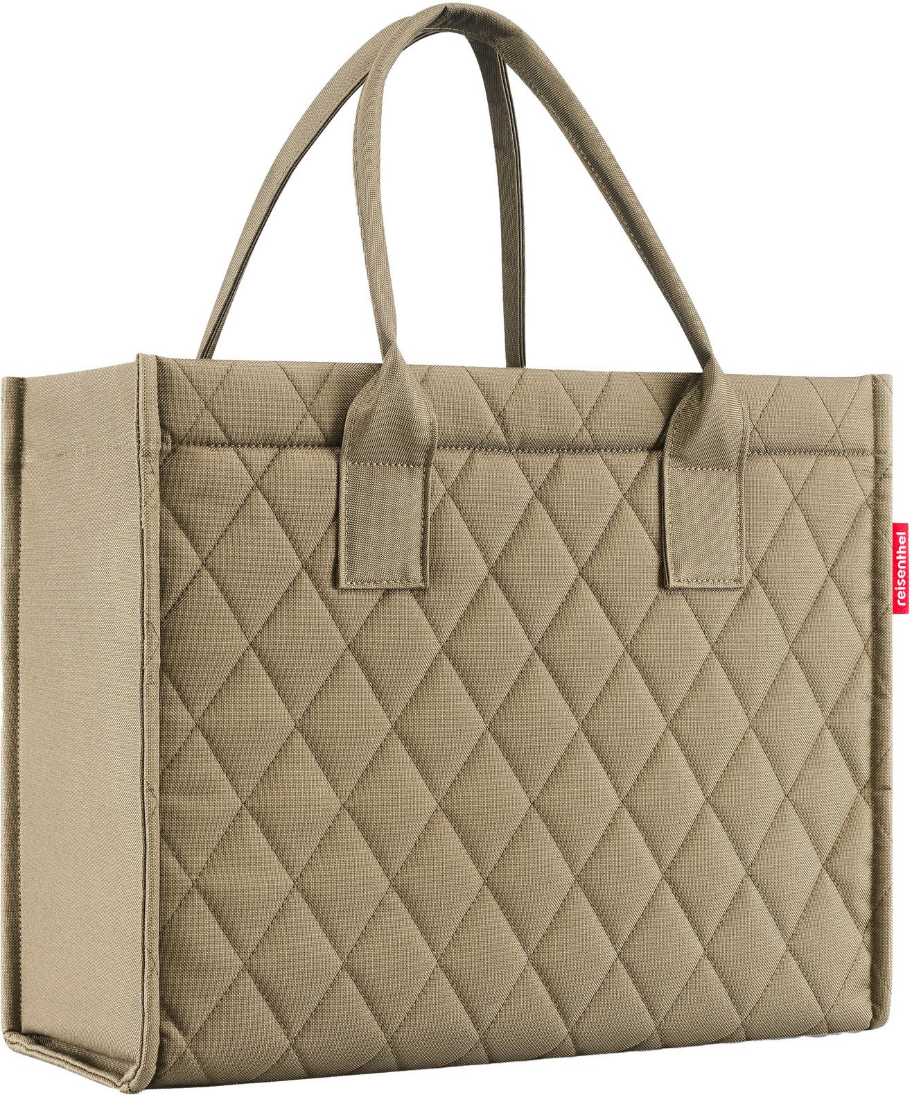 Thumbnail - Reisenthel Daily Shopper Rhombus olive, Polyester