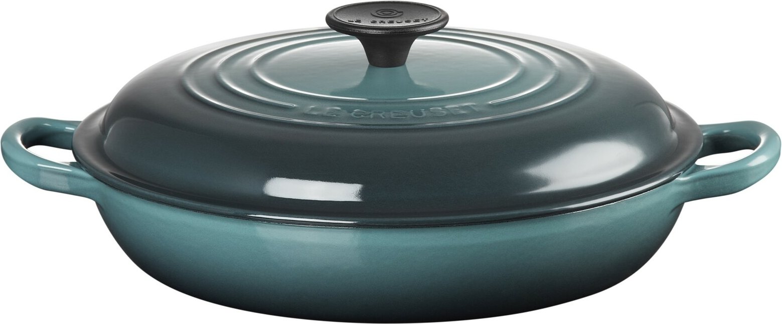 LE CREUSET Gourmet-Profitopf 26cm Tradition OCEAN, Gusseisen