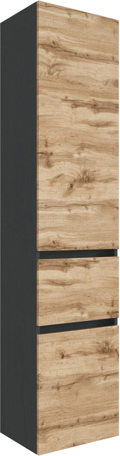 XORA Hochschrank LUCCA, eiche, Holznachbildung