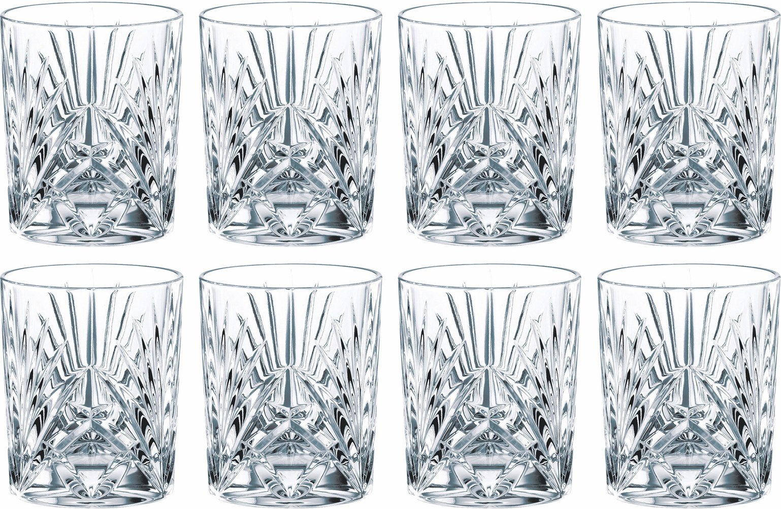 Nachtmann Becherset 8-tlg. PALAIS, Kristallglas
