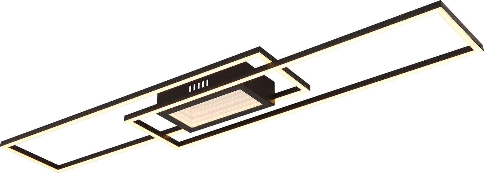 Globo Lighting Deckenleuchte SAUNDERS, Aluminium