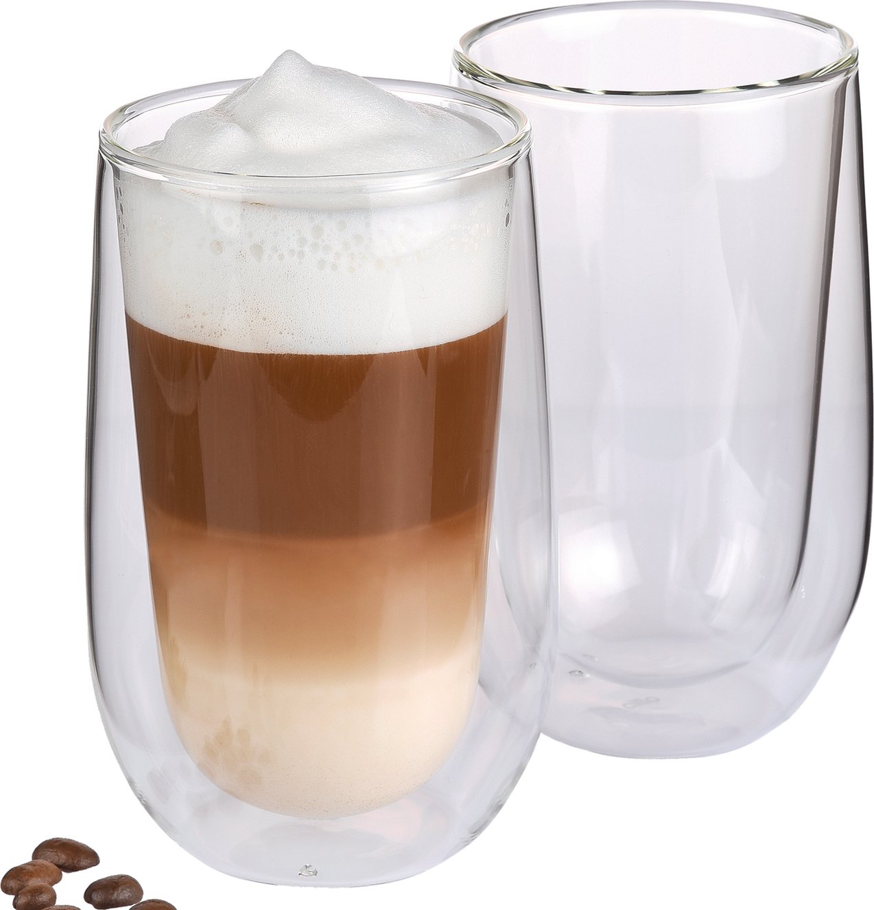Cilio Latte Macchiato 2er-Set VERONA, Glas