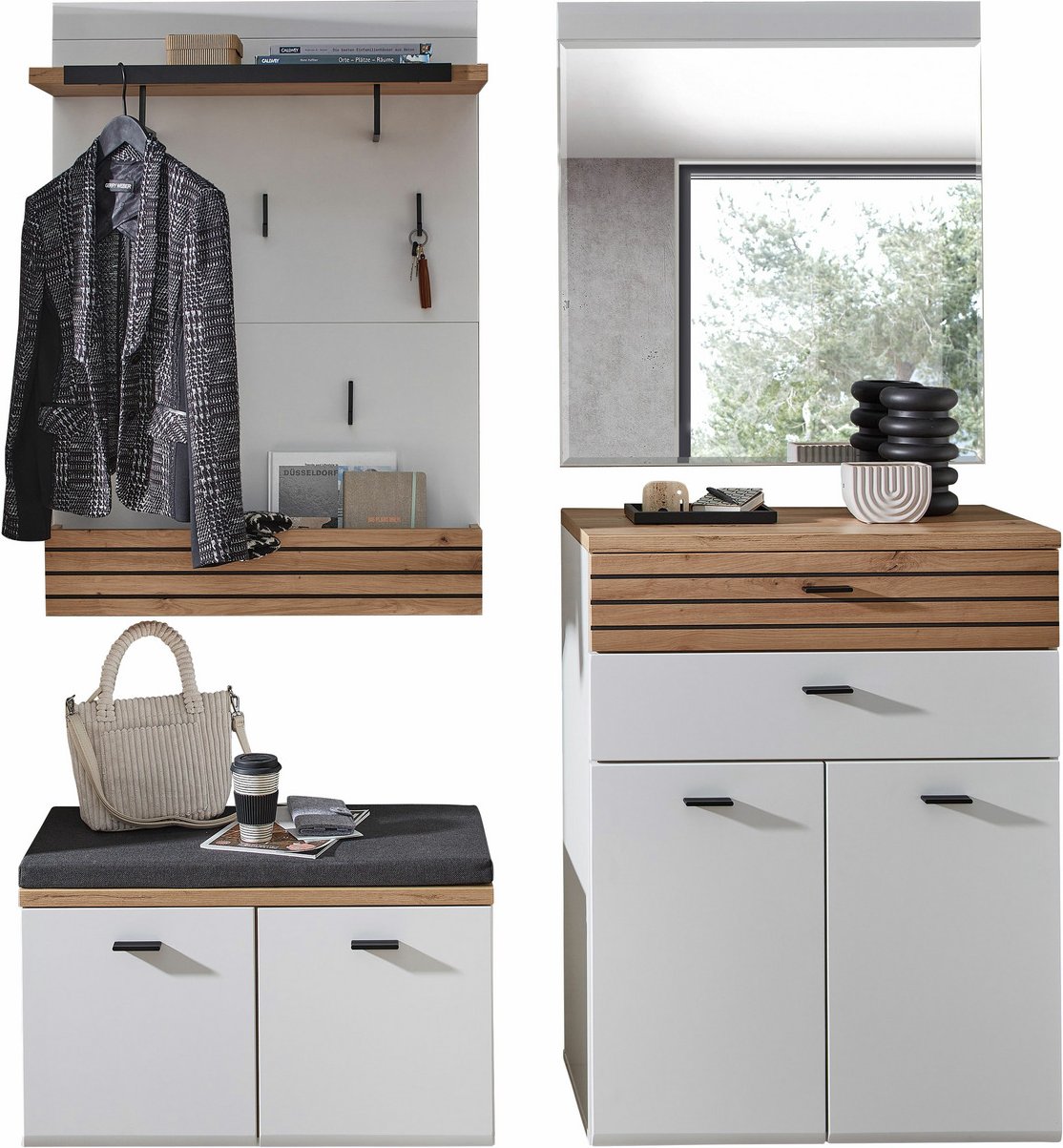 Novel Garderobenkombination-Set FRESNO, MDF