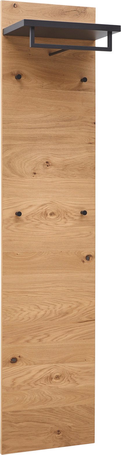 Dieter Knoll Garderobenpaneel schmal SAVONA, Teilmassiv