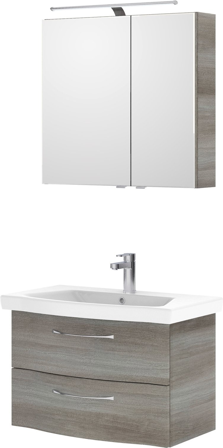 Pelipal Badblock SERIE 6005 SPRINT, Holznachbildung