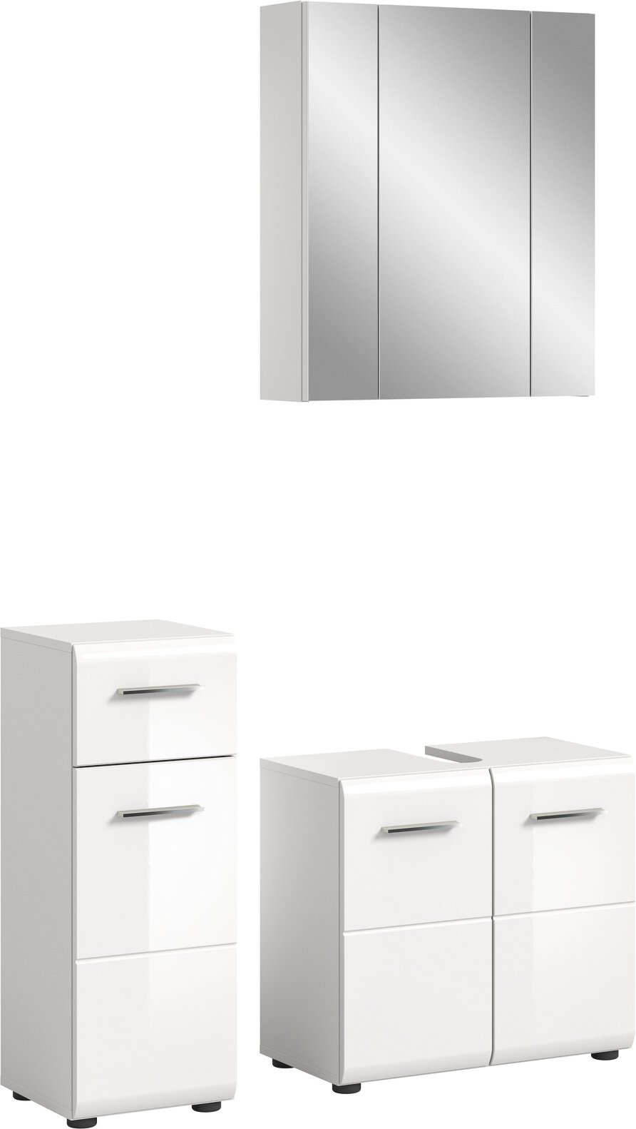 MID.YOU Badkombination ICE, Holznachbildung