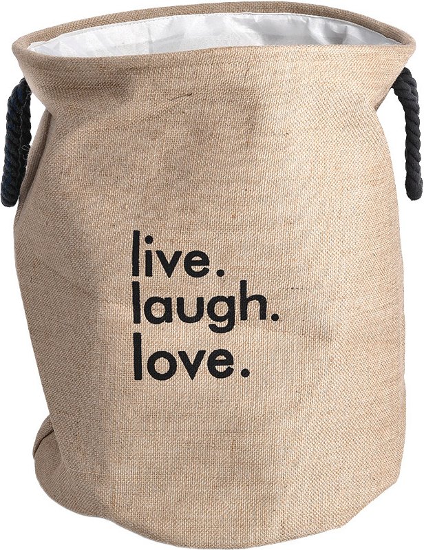 Zeller Present Wäschesammler Natural Jute, Jute