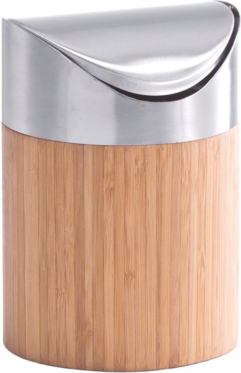 Zeller Present Tischabfalleimer, Bambus
