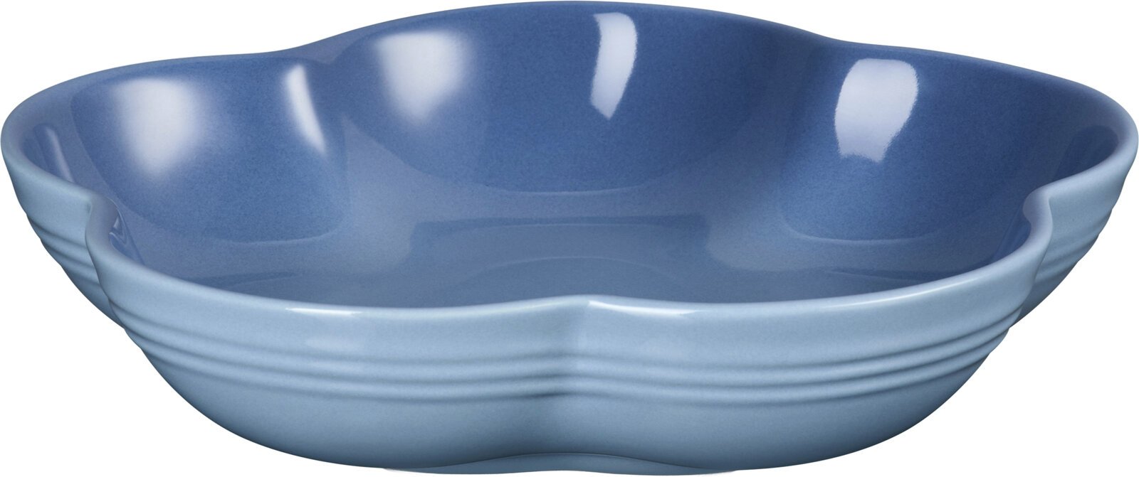 LE CREUSET Schüssel Blume 21cm Chambray, Steingut