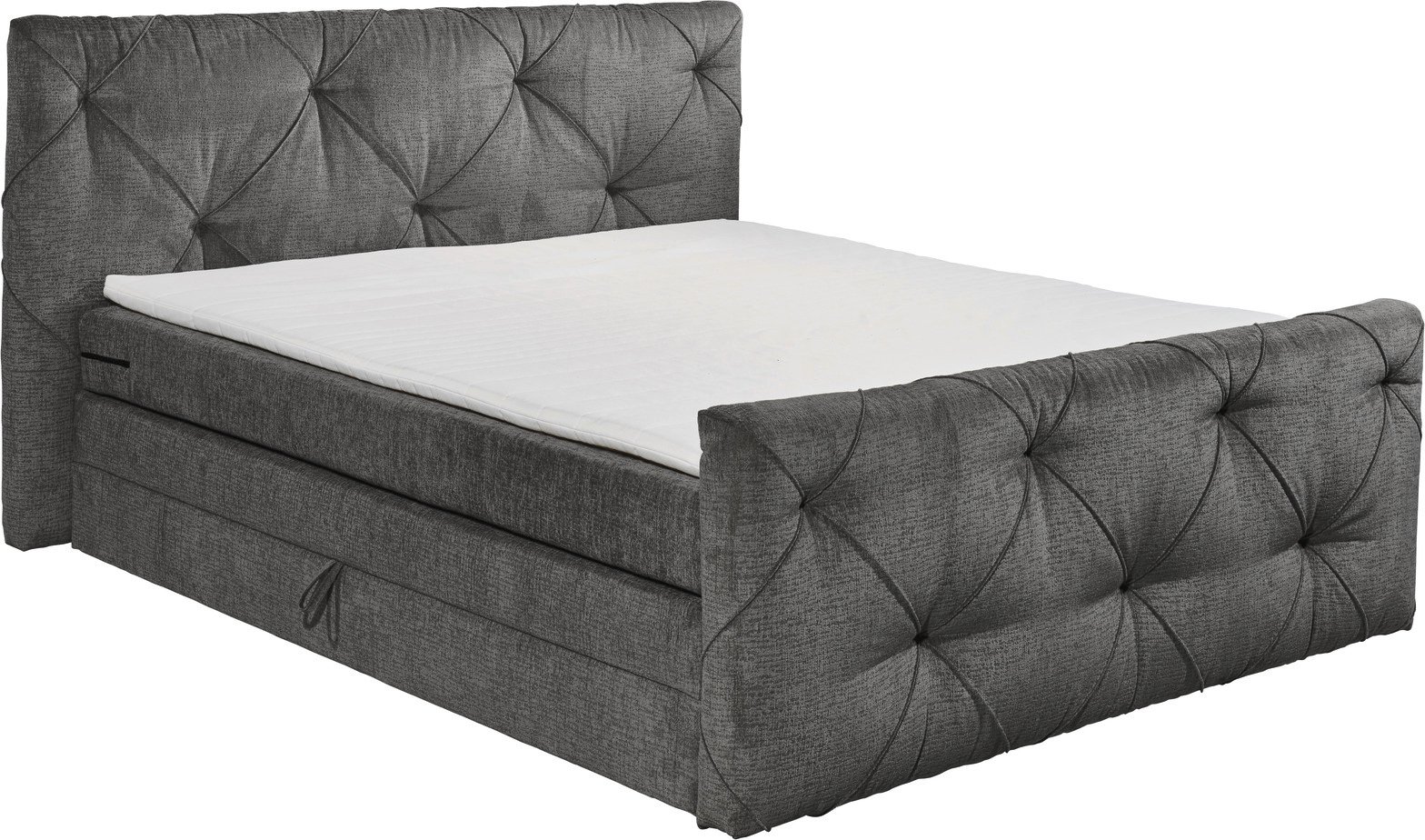 Esposa Boxspringbett INDIANA, Stoff